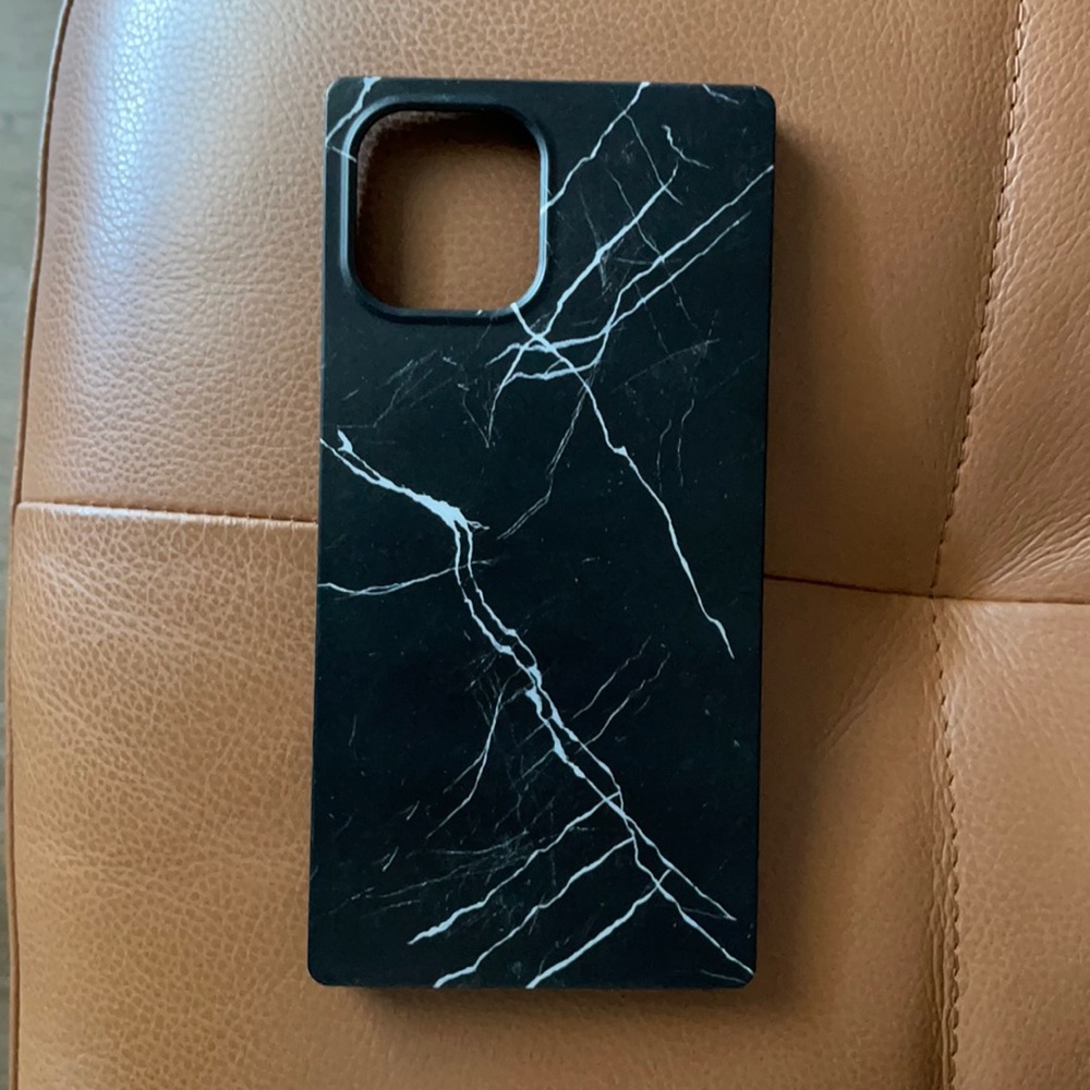 Black Marble IPhone 12 PRO MAX Case